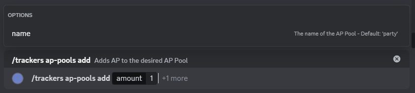 A screenshot of the skill check command